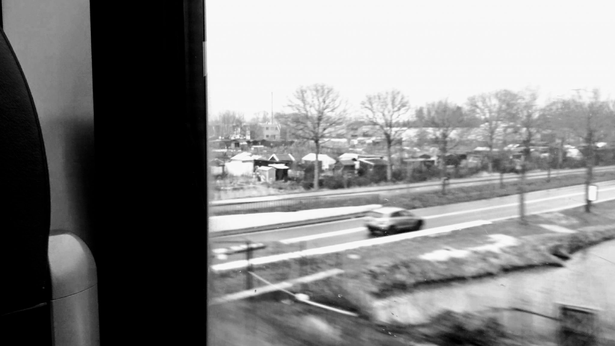 een foto die ik nam vanuit een treintje op de MerwedeLingelijn.